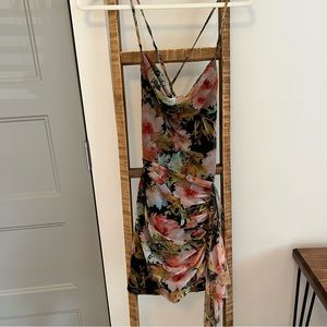American Threads floral dress, size small.